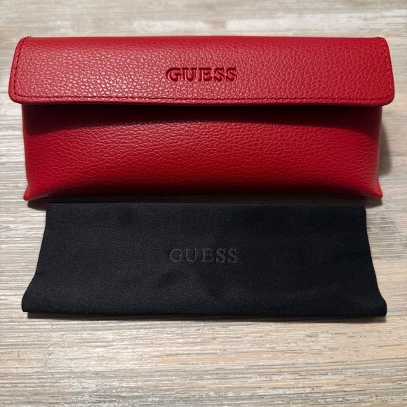 Guess Stainless Steel Glasses - GU9155-3 - Black & Pink | Comes w/ Case - Picture 4 of 6